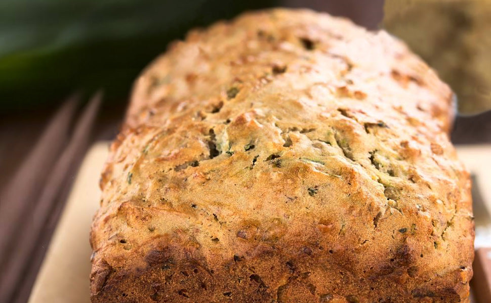 Zucchini Bread Recipe with Infused Oil