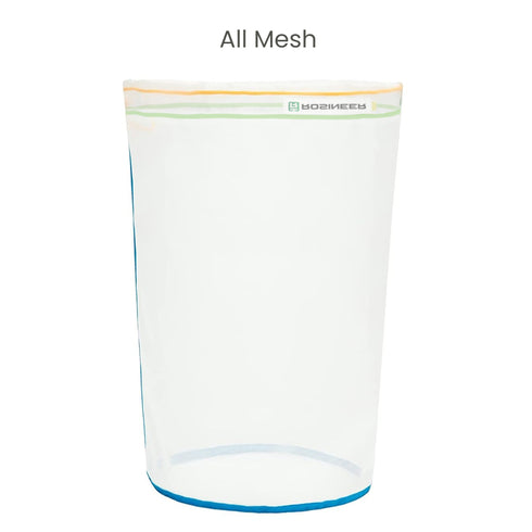 Rosineer 10 Gallon Bubble Hash Bags Set, 5 Mesh Sizes, 2 Pressing Screens, Canvas & Mesh / All Mesh Options