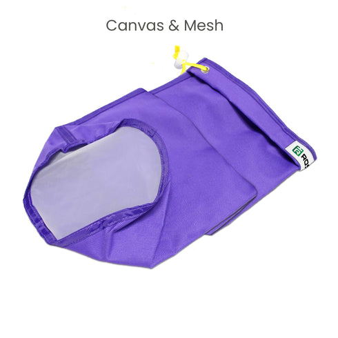 Rosineer 5 Gallon Bubble Hash Bags Set, 5 Mesh Sizes, 2 Pressing Screens, Canvas & Mesh / All Mesh and Bucket Options