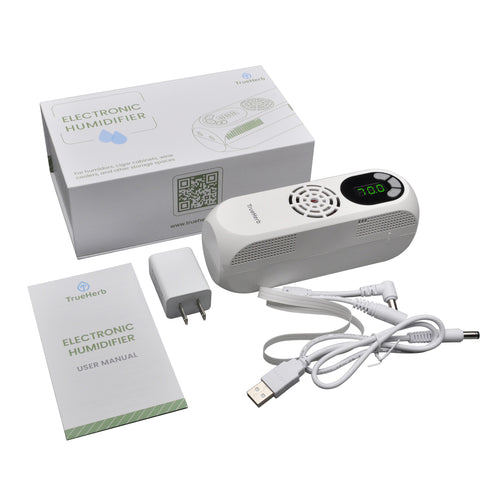 Electronic Humidifier for Humidors, Wineadors, Wine Cabinets, and Other Enclosed Spaces