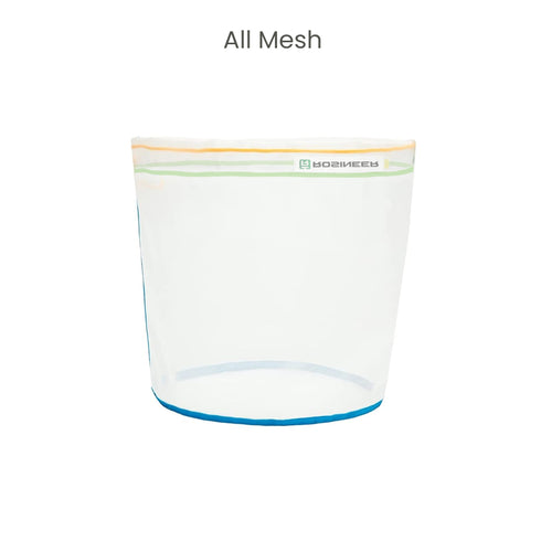 Rosineer 1 Gallon Bubble Hash Bags Set, 5 Mesh Sizes, 2 Pressing Screens, Canvas & Mesh / All Mesh and Bucket Options
