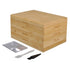 Rosineer Bamboo Pollen Sifter Box Set, 5" x 7", 75, 175, 275 Microns