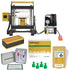Rosineer SWING All-In-One Hydraulic Rosin Press, 20 Ton, and Accessories Bundle, High Performance