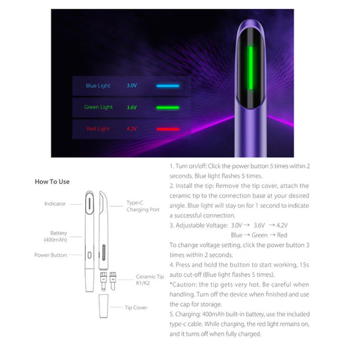 Yocan Blade Ceramic Hot Knife Tool