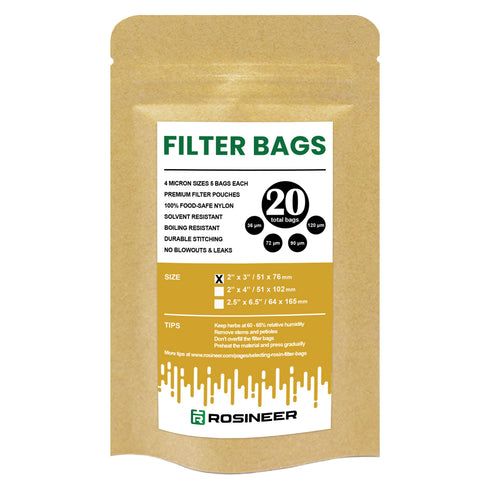 Rosineer PRESSO Personal Rosin Press and Accessories Bundle