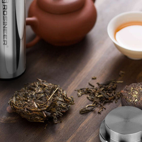 Rosineer Cylinder Pre-Press Pollen Mold, Stainless Steel