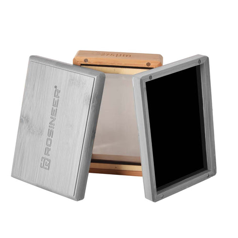 Rosineer Bamboo Pollen Sifter, 275 Micron Stainless Steel Mesh