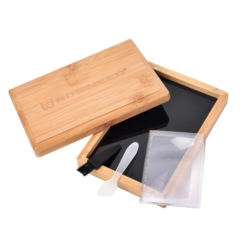 Rosineer Bamboo Pollen Storage / Sifter Base Tray Box