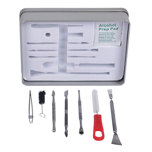 Refurbished Rosineer Cleaning Tool Kit with Mat, Wipes, and Case